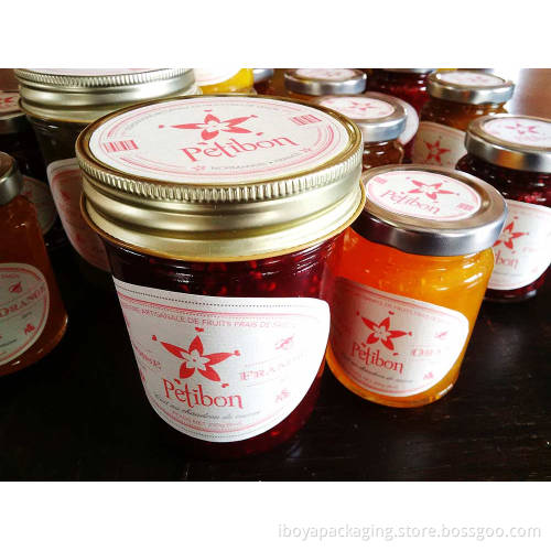 8oz Mason Jars Jam Jars Honey Jars with Gold/Silver Screw Lids